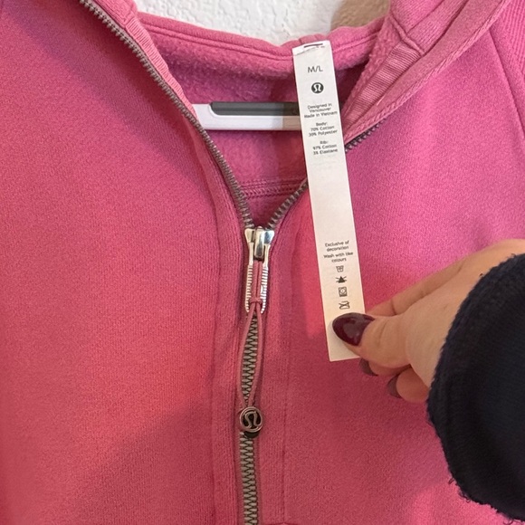 Lululemon | Scuba Oversized Full-Zip
Pink Blossom M/L - Picture 6 of 10